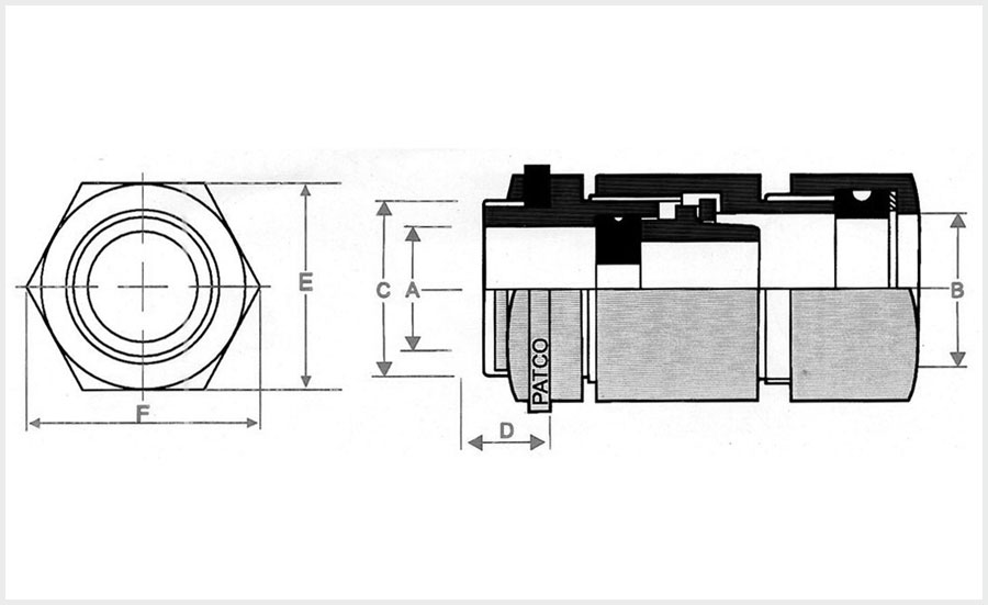 Weatherproof Cable Gland